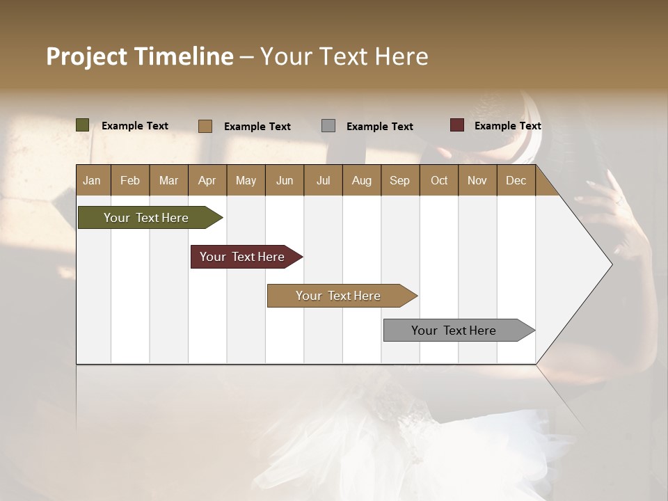 Love Married Ceremony PowerPoint Template