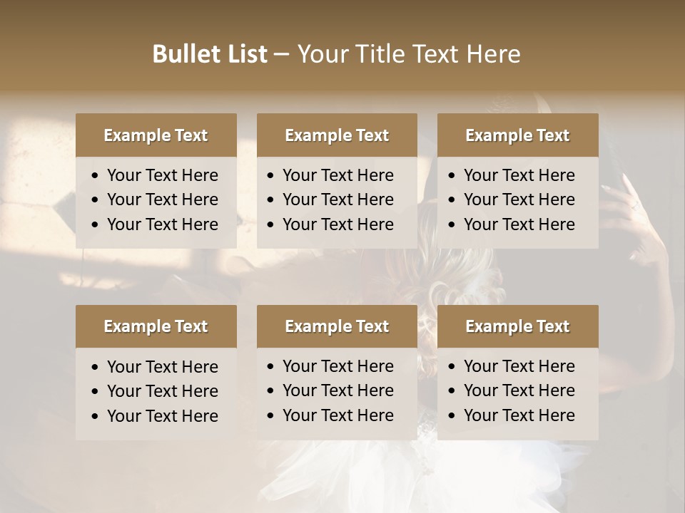 Love Married Ceremony PowerPoint Template