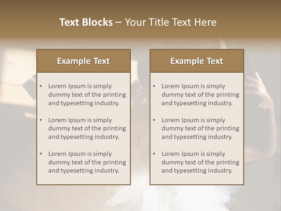 Love Married Ceremony PowerPoint Template
