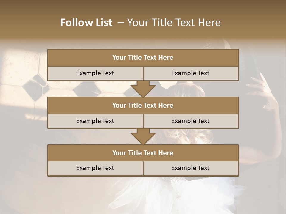 Love Married Ceremony PowerPoint Template