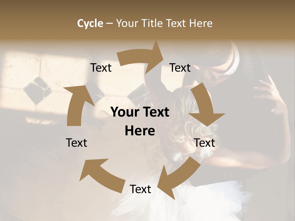 Love Married Ceremony PowerPoint Template