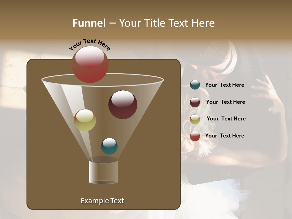 Love Married Ceremony PowerPoint Template