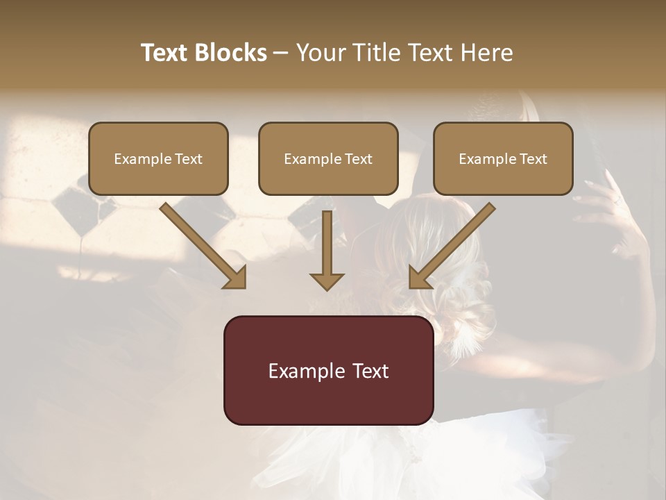 Love Married Ceremony PowerPoint Template