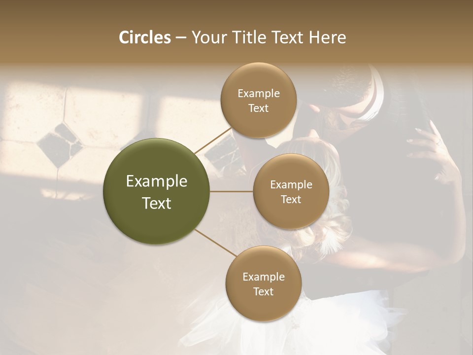 Love Married Ceremony PowerPoint Template