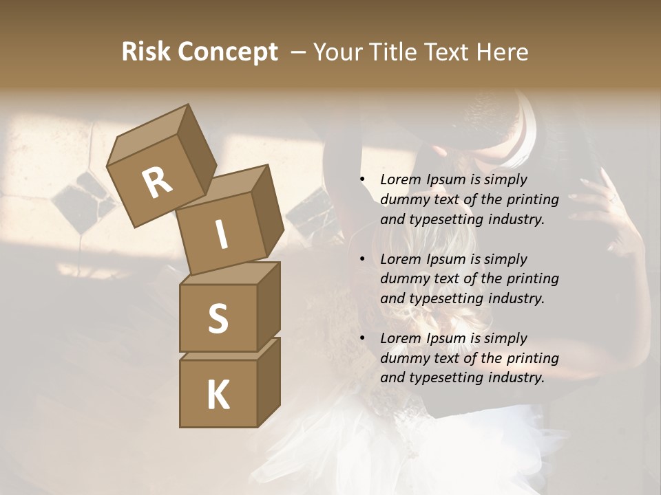 Love Married Ceremony PowerPoint Template