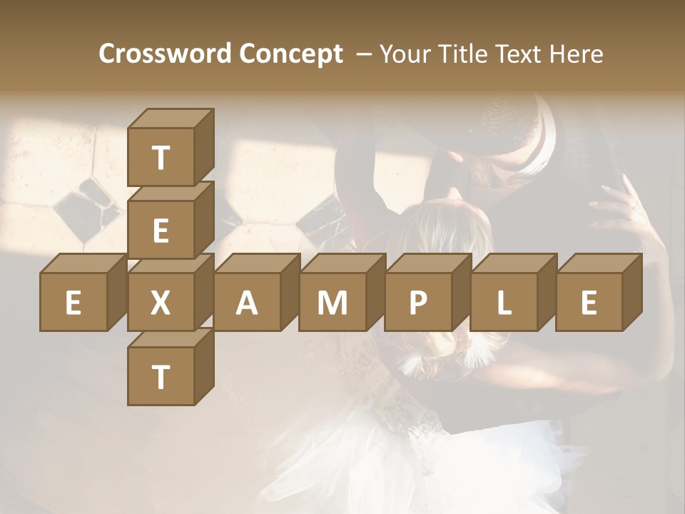 Love Married Ceremony PowerPoint Template