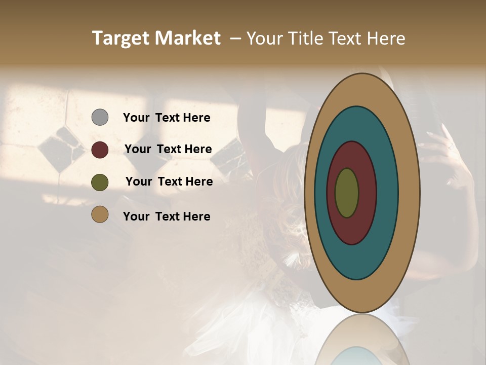 Love Married Ceremony PowerPoint Template