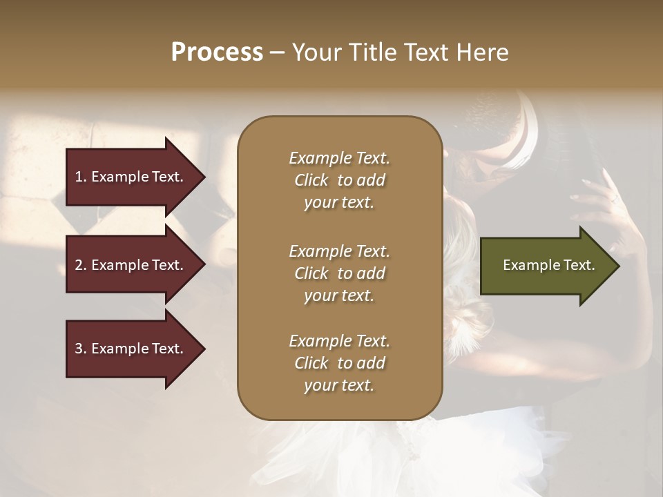 Love Married Ceremony PowerPoint Template