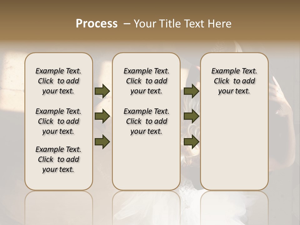 Love Married Ceremony PowerPoint Template