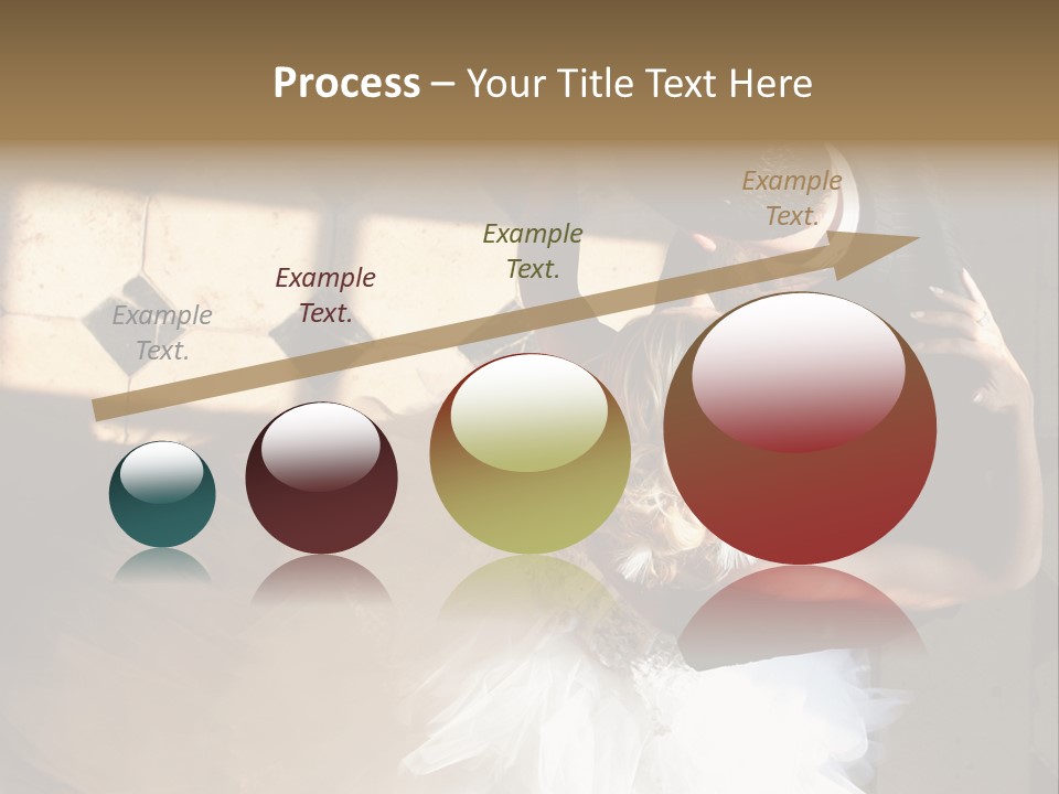 Love Married Ceremony PowerPoint Template