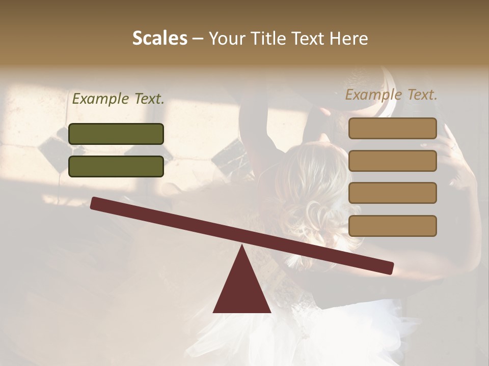 Love Married Ceremony PowerPoint Template