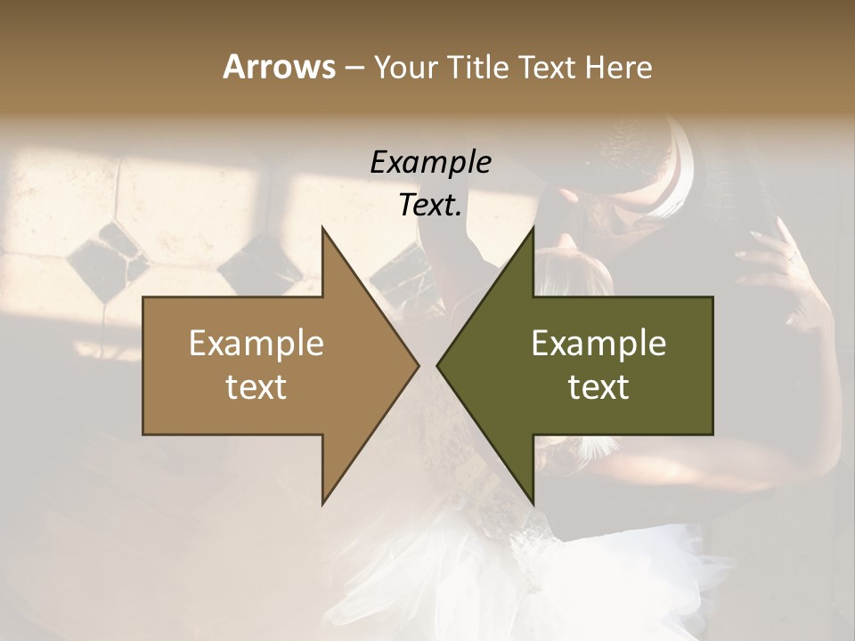 Love Married Ceremony PowerPoint Template