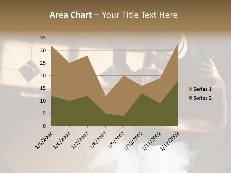 Love Married Ceremony PowerPoint Template
