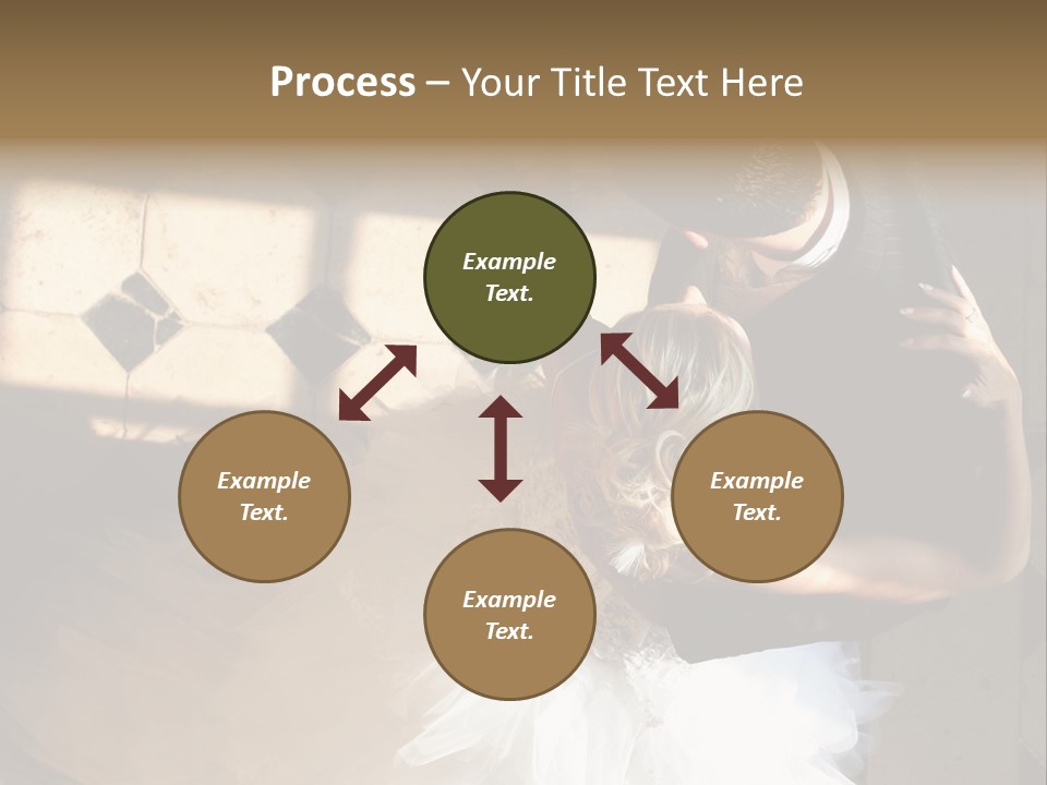 Love Married Ceremony PowerPoint Template