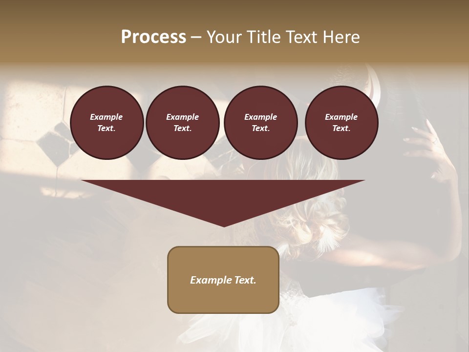 Love Married Ceremony PowerPoint Template