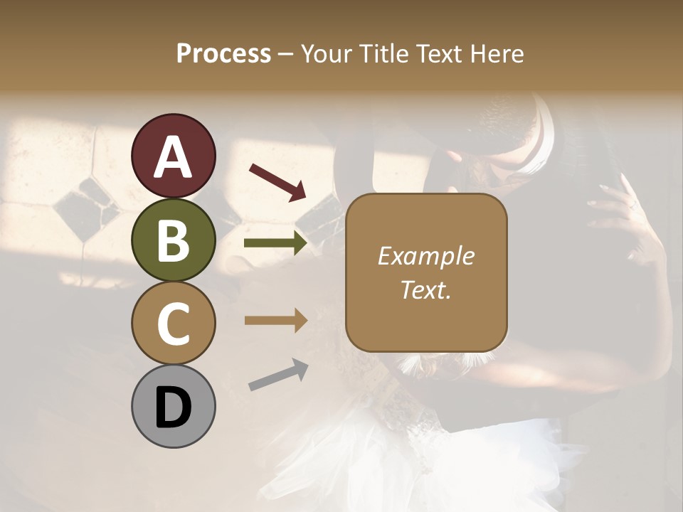 Love Married Ceremony PowerPoint Template