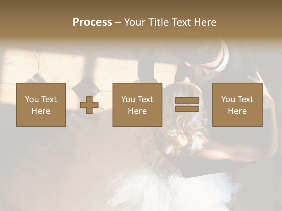 Love Married Ceremony PowerPoint Template