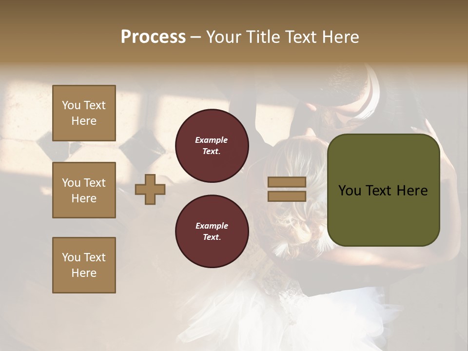 Love Married Ceremony PowerPoint Template