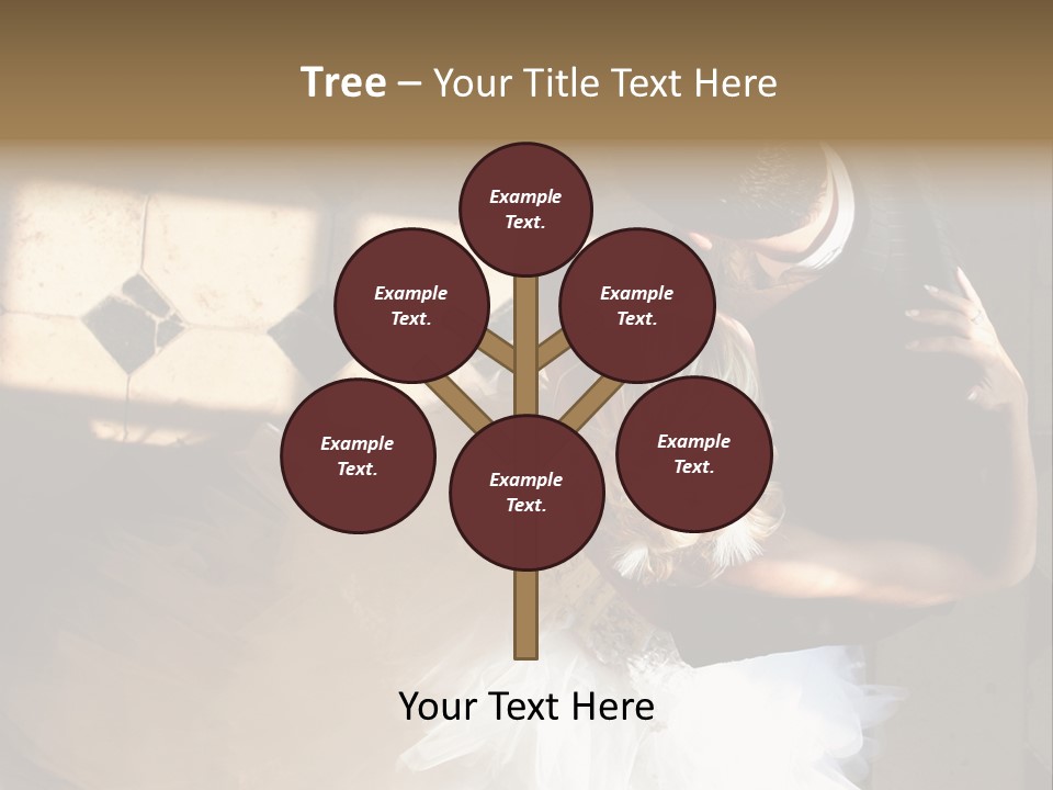 Love Married Ceremony PowerPoint Template