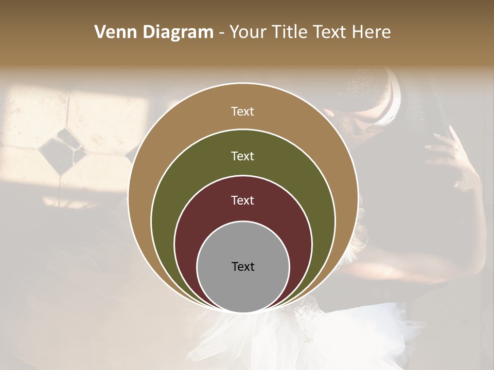 Love Married Ceremony PowerPoint Template