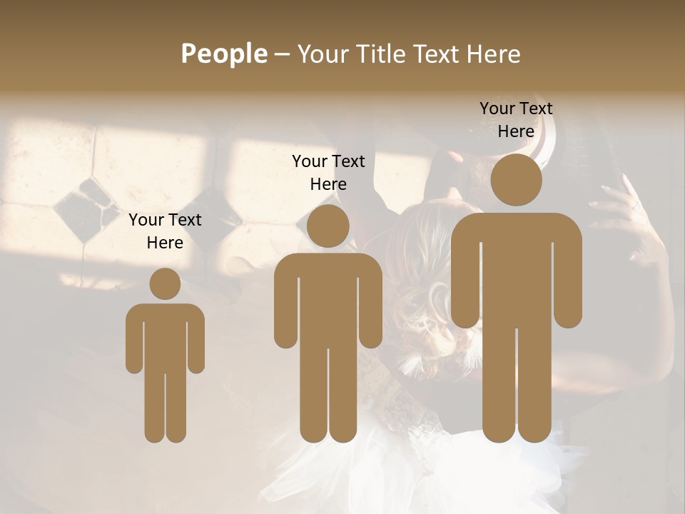 Love Married Ceremony PowerPoint Template