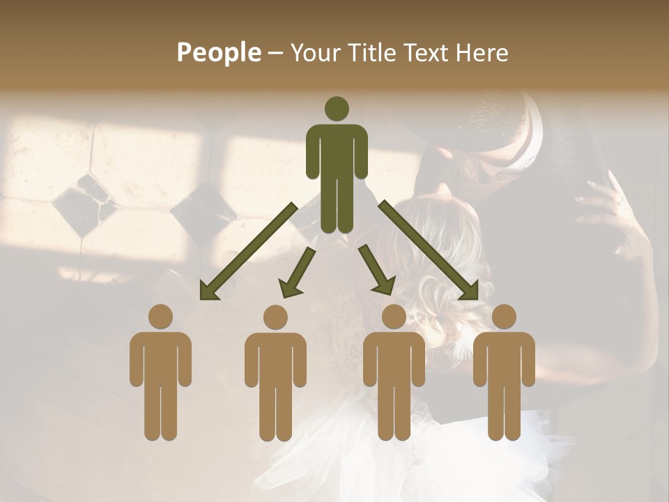 Love Married Ceremony PowerPoint Template