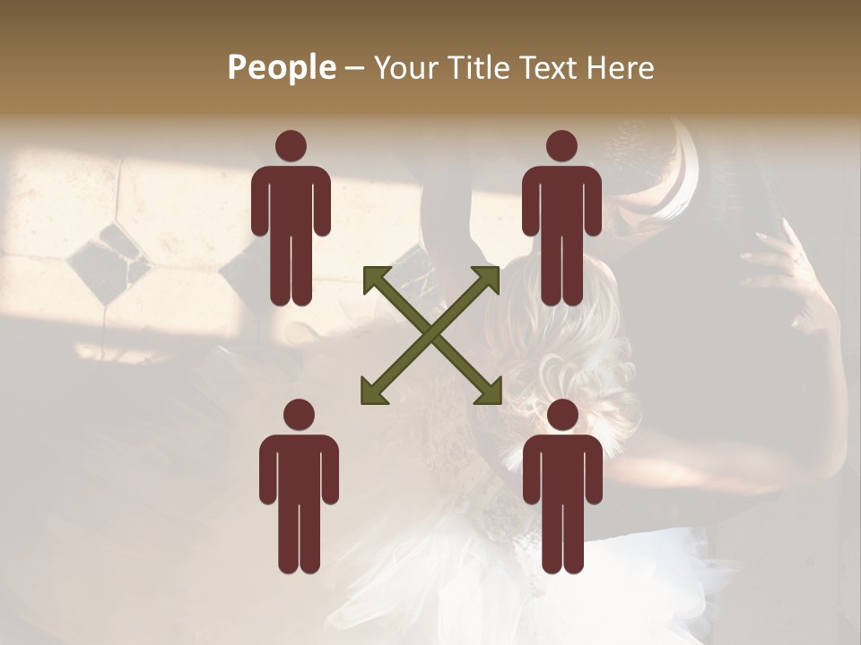 Love Married Ceremony PowerPoint Template