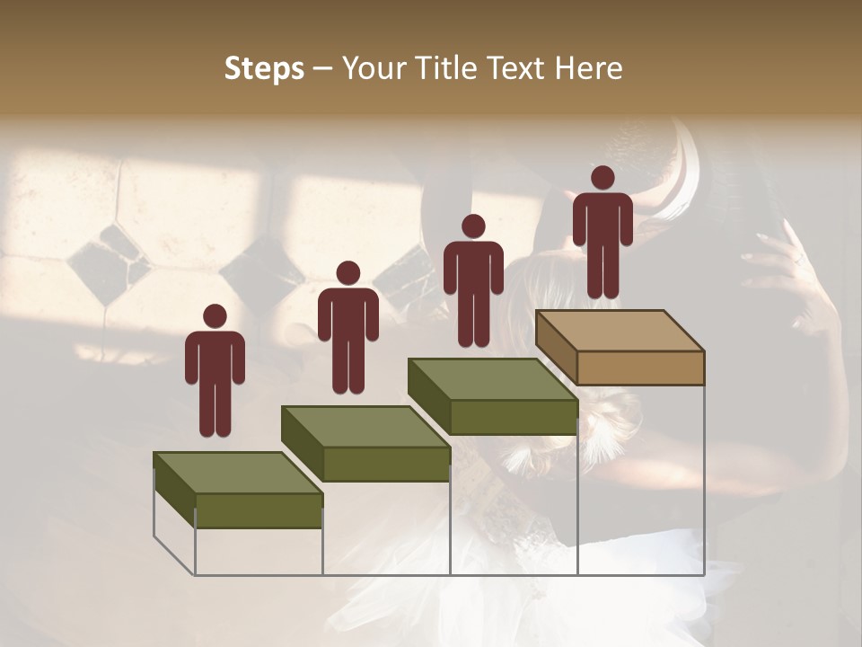 Love Married Ceremony PowerPoint Template