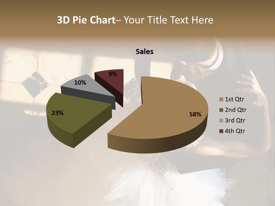 Love Married Ceremony PowerPoint Template