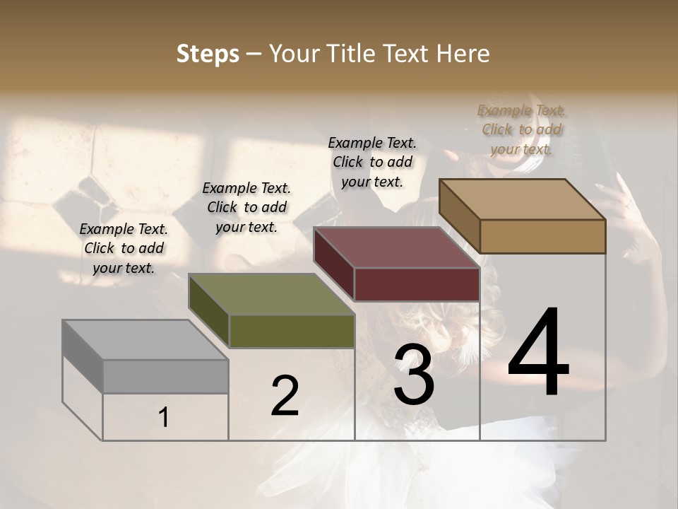 Love Married Ceremony PowerPoint Template