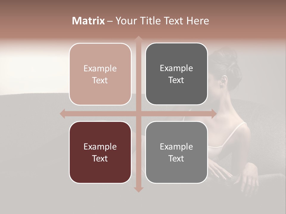 Female Inner Beautiful PowerPoint Template