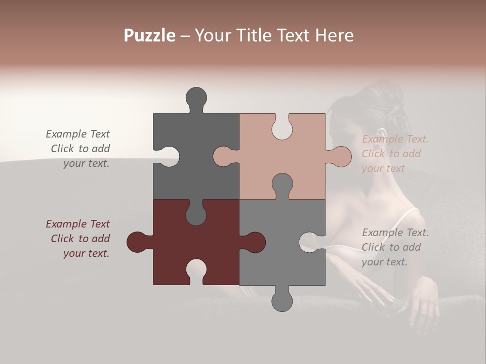 Female Inner Beautiful PowerPoint Template