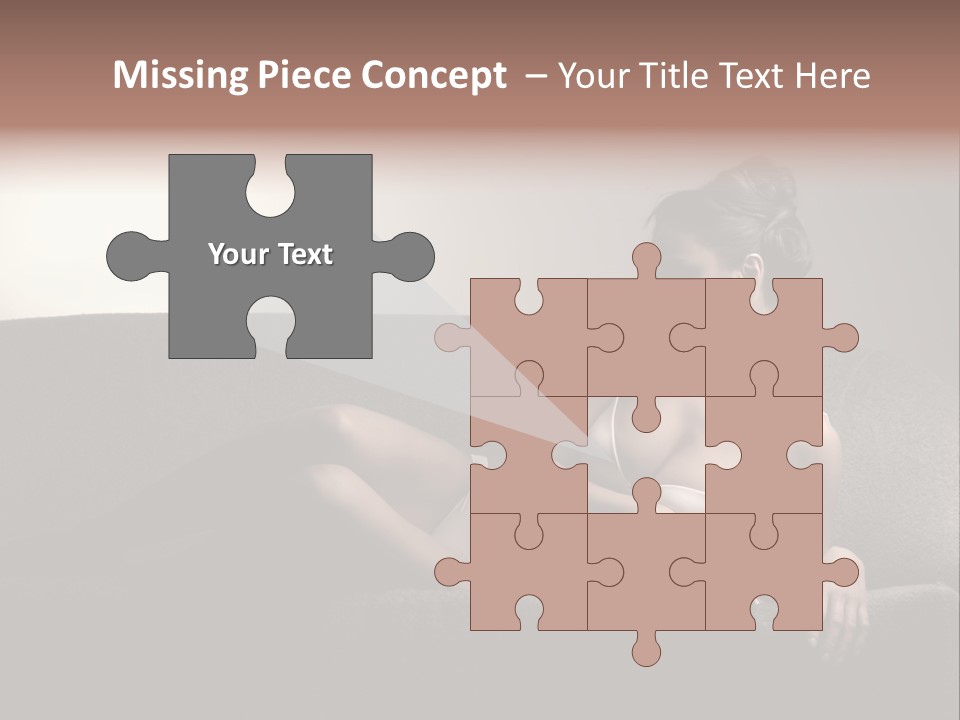 Female Inner Beautiful PowerPoint Template