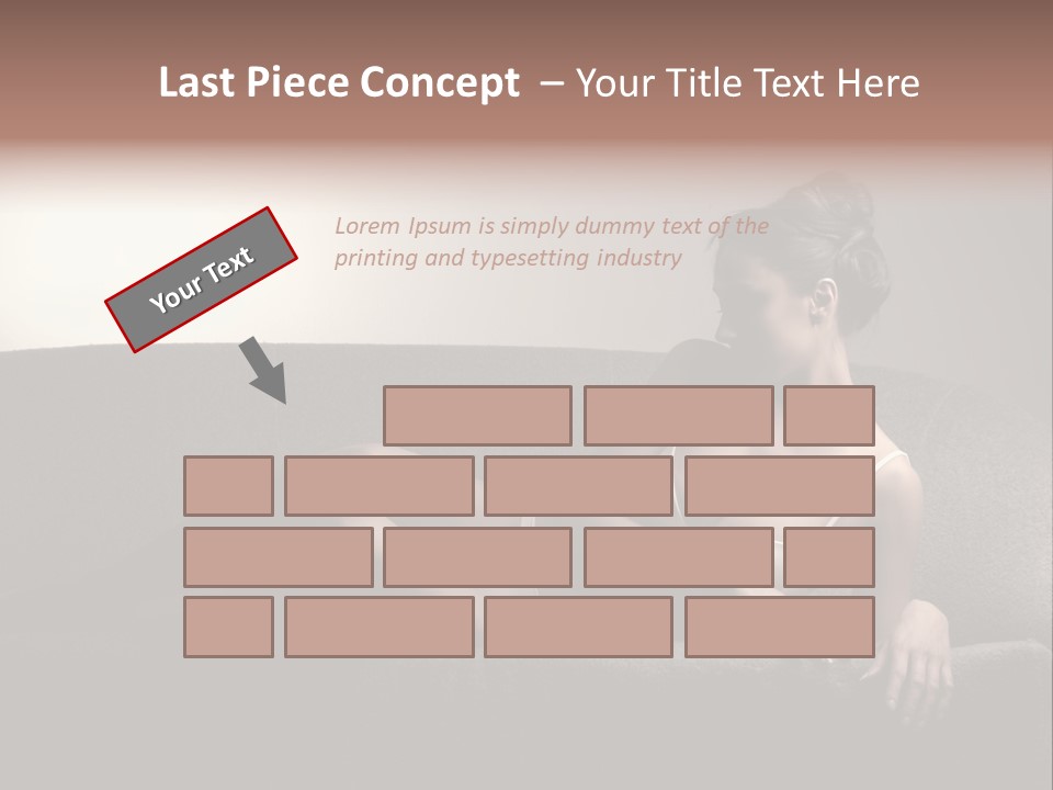 Female Inner Beautiful PowerPoint Template