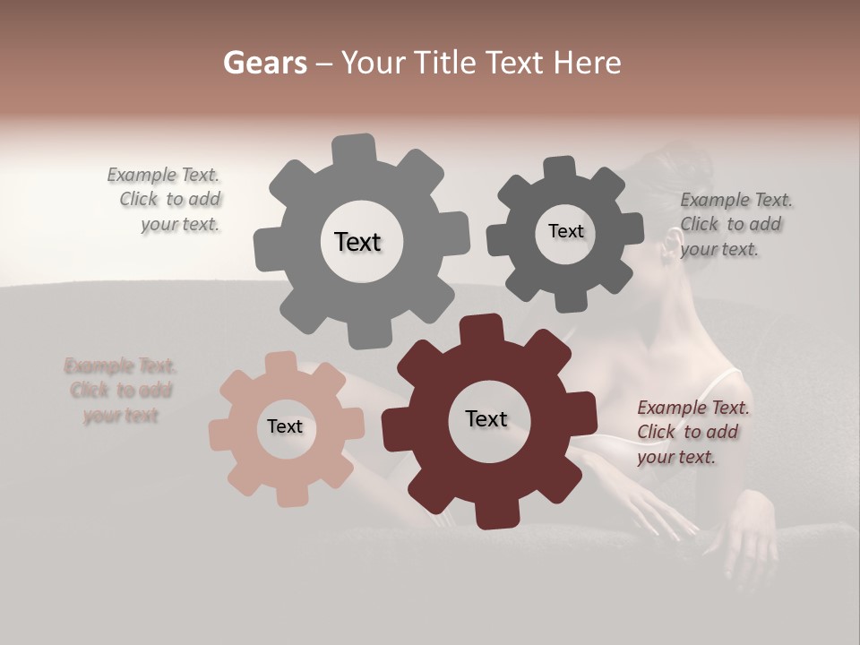 Female Inner Beautiful PowerPoint Template