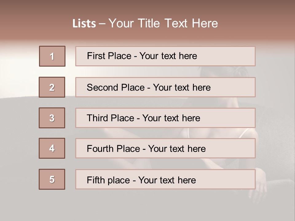 Female Inner Beautiful PowerPoint Template