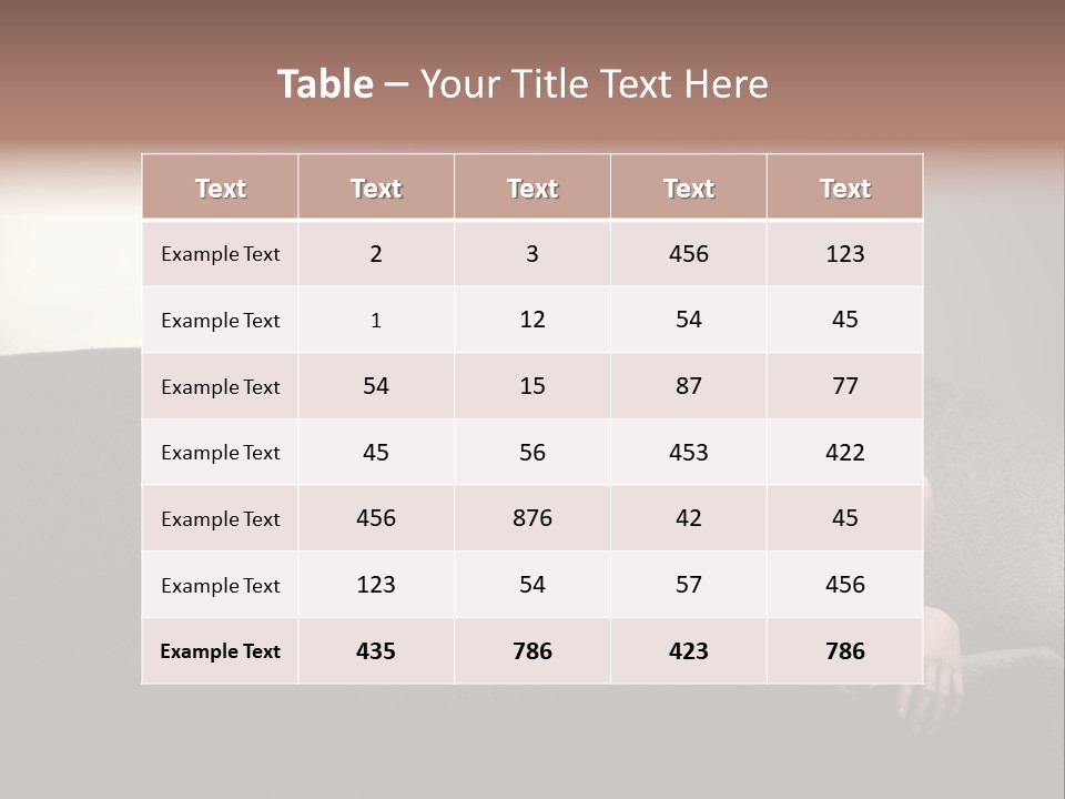 Female Inner Beautiful PowerPoint Template