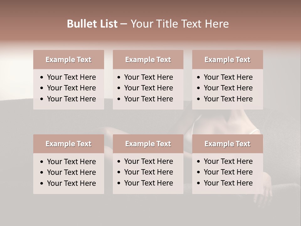 Female Inner Beautiful PowerPoint Template