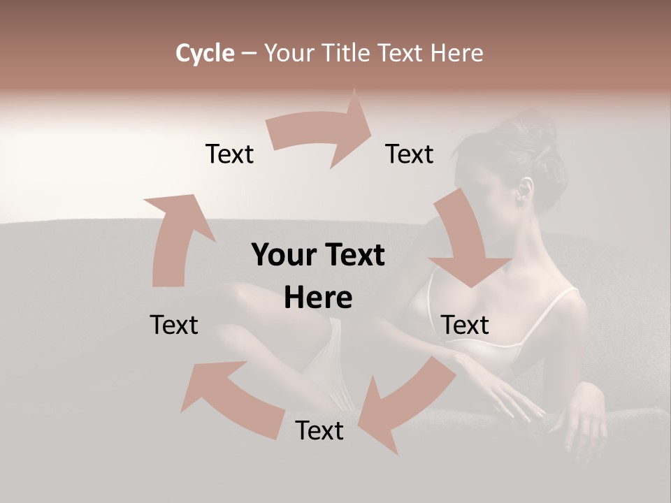 Female Inner Beautiful PowerPoint Template
