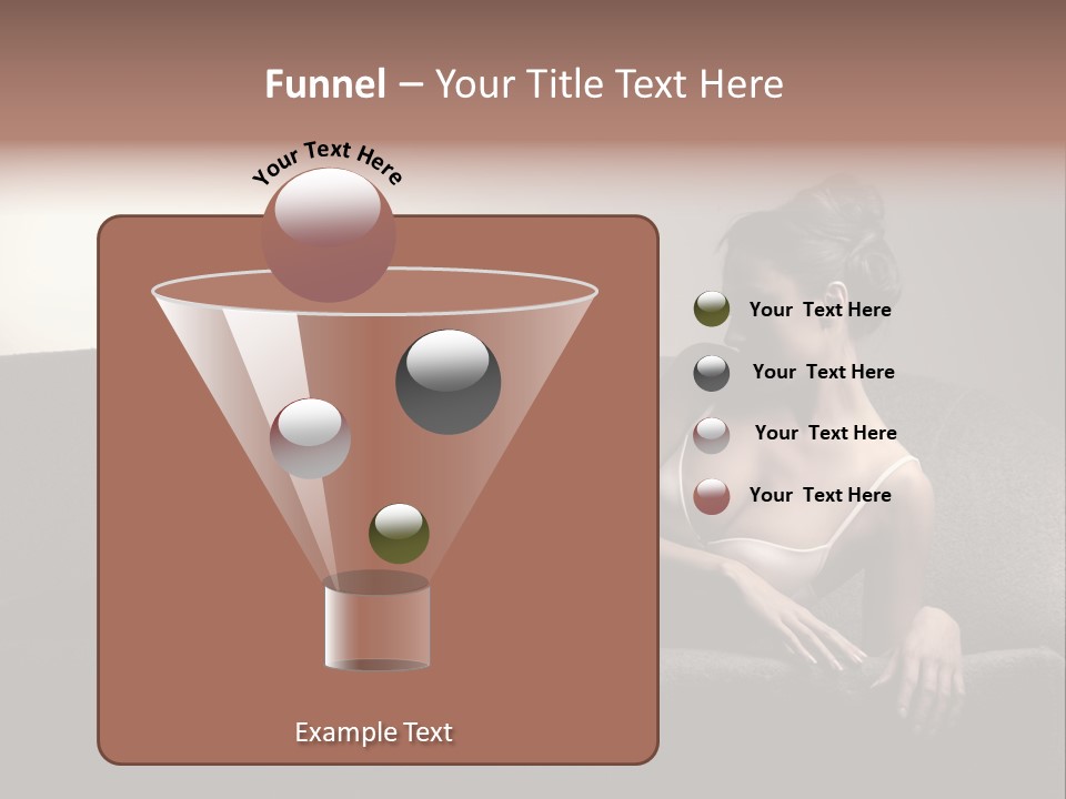 Female Inner Beautiful PowerPoint Template