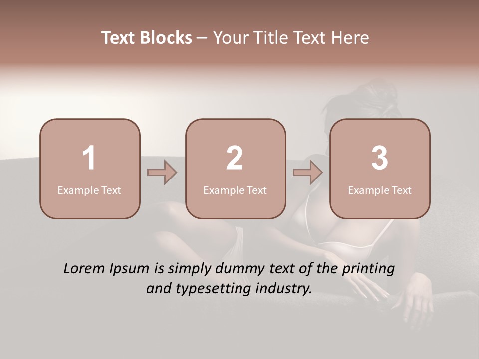 Female Inner Beautiful PowerPoint Template