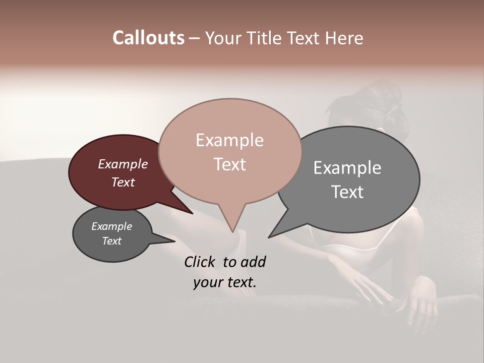 Female Inner Beautiful PowerPoint Template