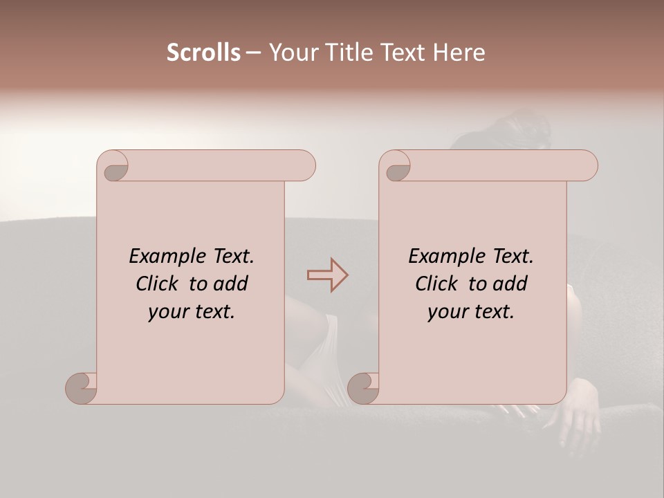 Female Inner Beautiful PowerPoint Template