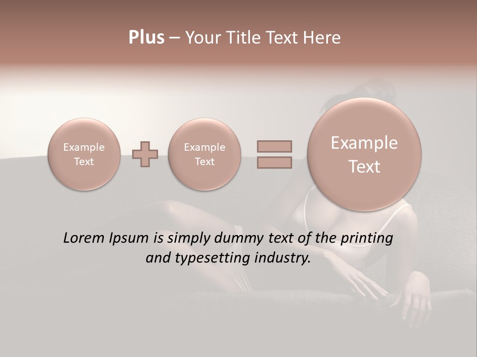 Female Inner Beautiful PowerPoint Template