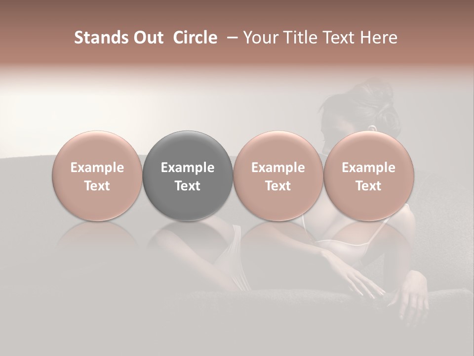 Female Inner Beautiful PowerPoint Template