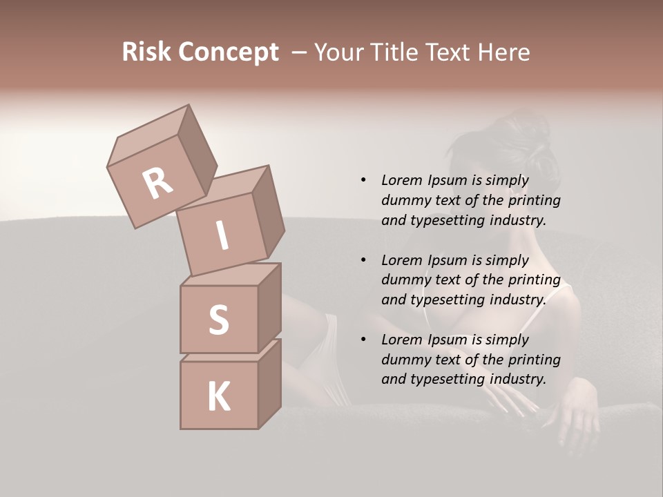 Female Inner Beautiful PowerPoint Template