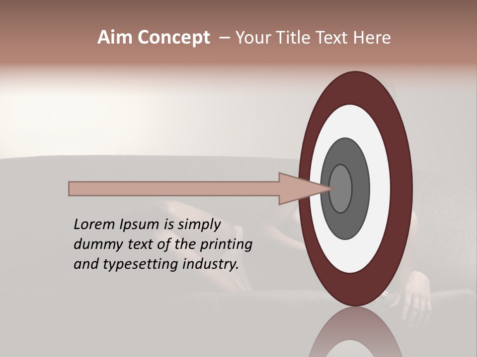 Female Inner Beautiful PowerPoint Template