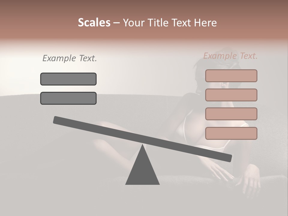 Female Inner Beautiful PowerPoint Template