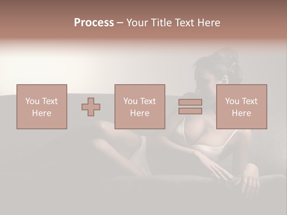 Female Inner Beautiful PowerPoint Template