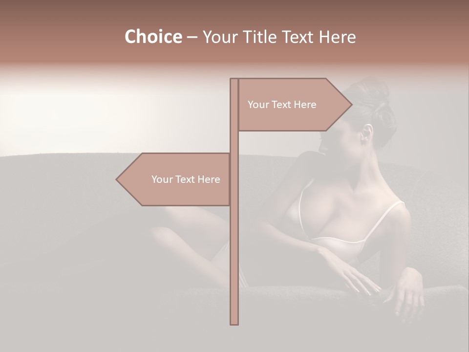 Female Inner Beautiful PowerPoint Template